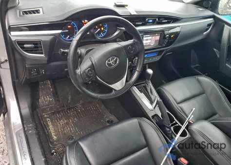 2015 Toyota Corolla L from USA, damaged, VIN 5YFBURHE4FP326433